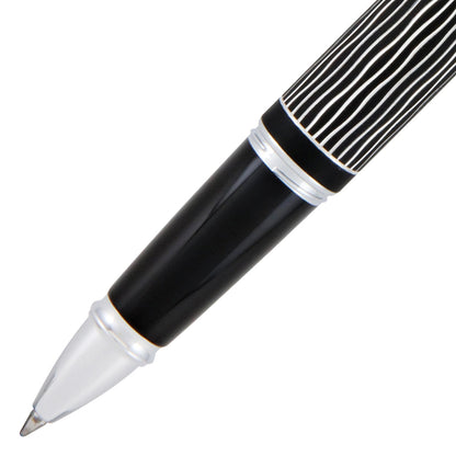 Diplomat Tintenroller Excellence A Plus Wave Guillochiert Lapis Schwarz-2