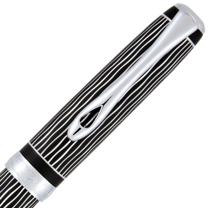 Diplomat Tintenroller Excellence A Plus Wave Guillochiert Lapis Schwarz-3