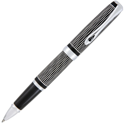 Diplomat Tintenroller Excellence A Plus Wave Guillochiert Lapis Schwarz-5
