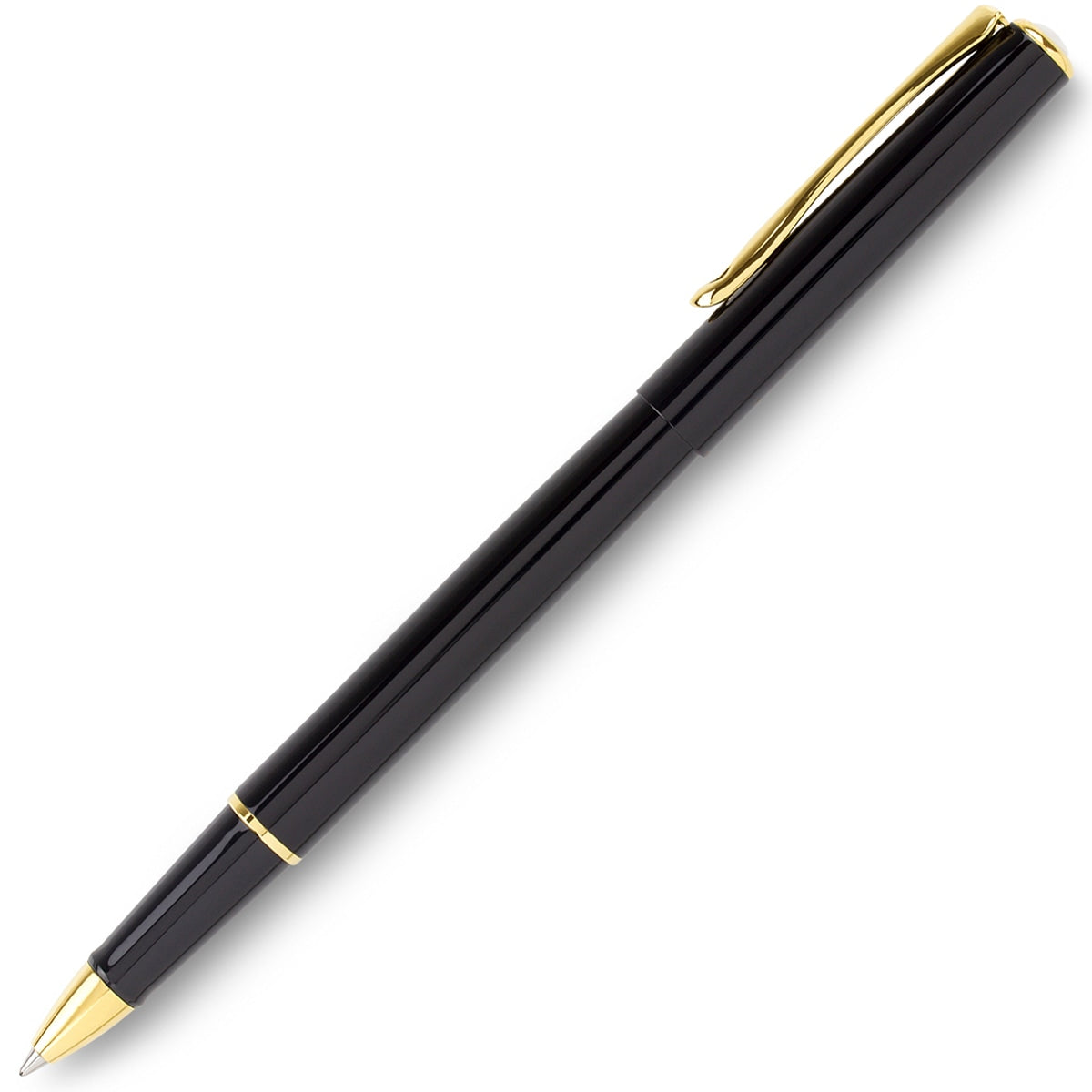 Diplomat Tintenroller Traveller Schwarz-Gold-1