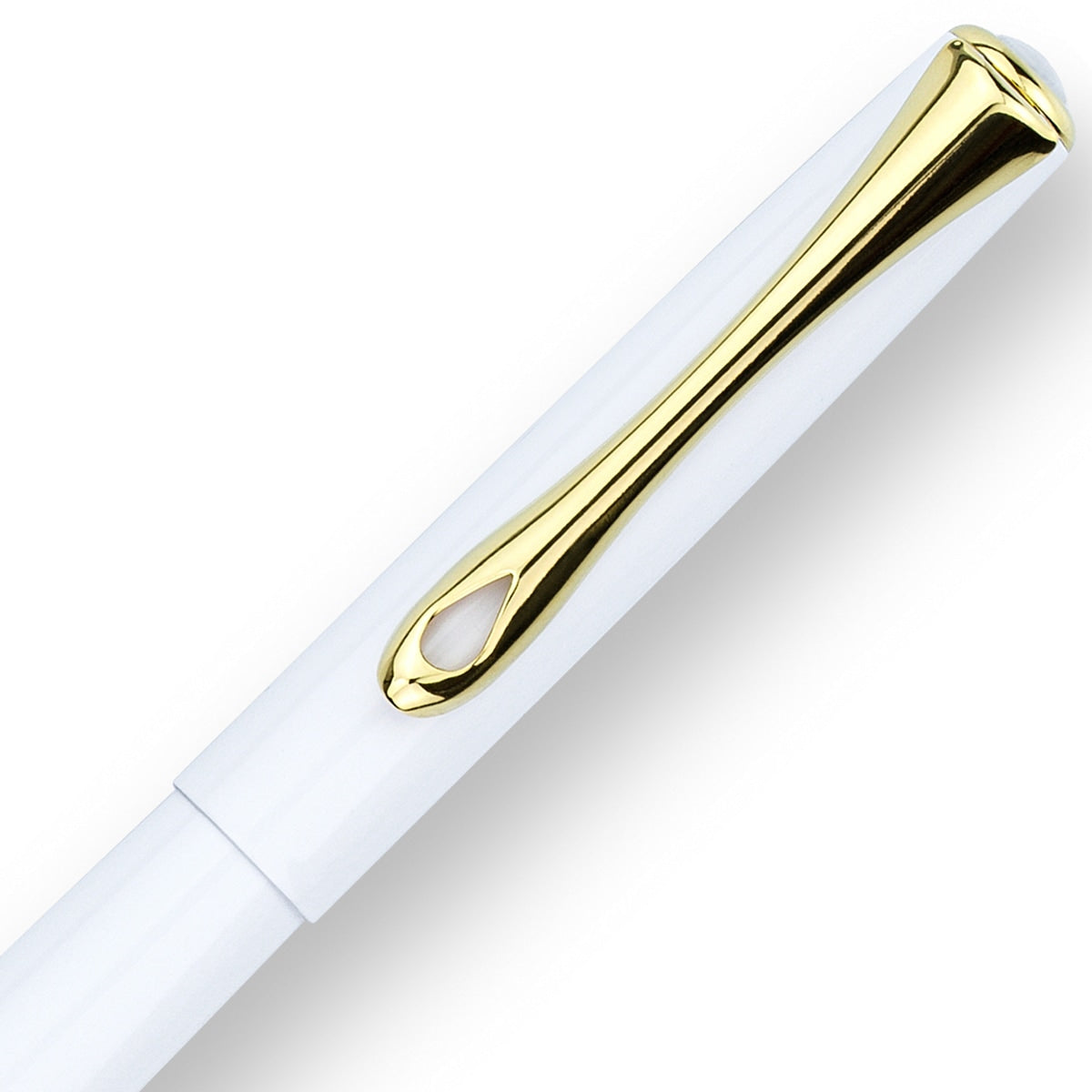 Diplomat Tintenroller Traveller Snowwhite Gold-3