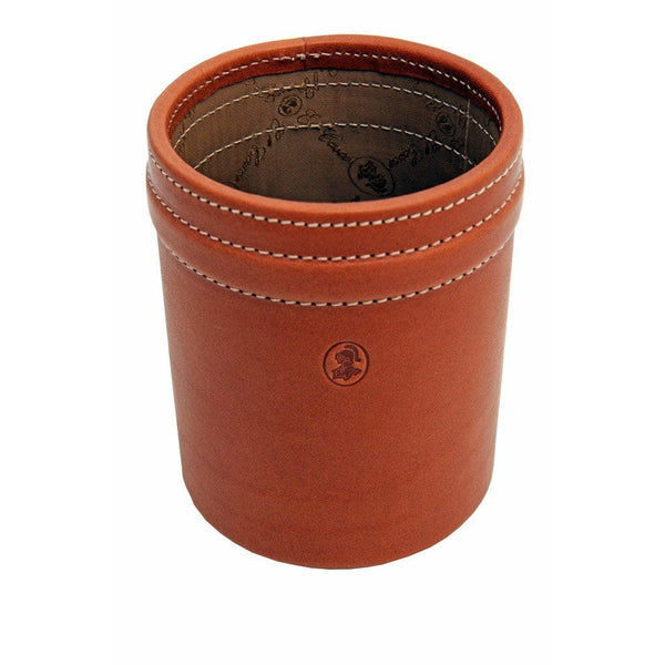 El Casco, Stiftehalter Kalbsleder, pflanzlich gegerbt, cognac
