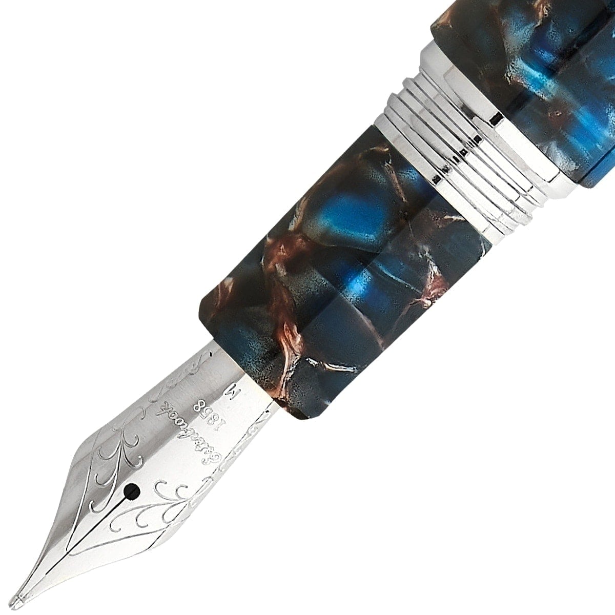 Esterbrook Füller Estie Palladium Oversize Nouveau Blue-2