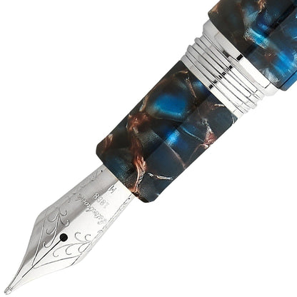 Esterbrook Füller Estie Palladium Oversize Nouveau Blue-2
