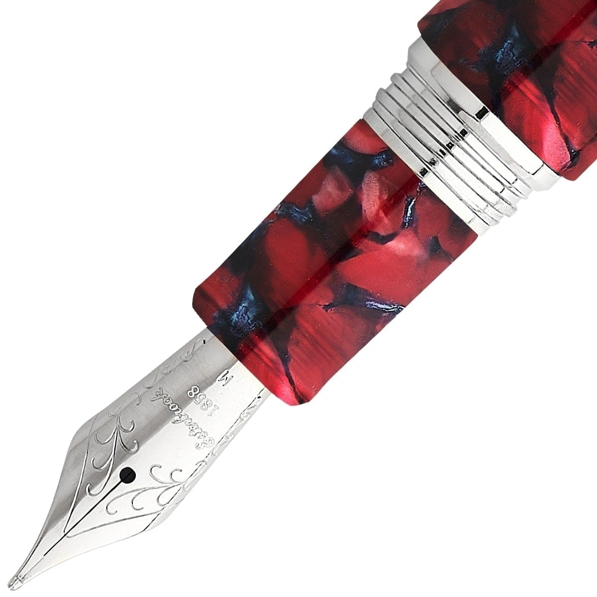 Esterbrook Füller Estie Palladium Oversize Scarlet-2