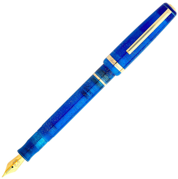 Esterbrook Füller JR Pocket Fantasia Blue Sparkle gold-1