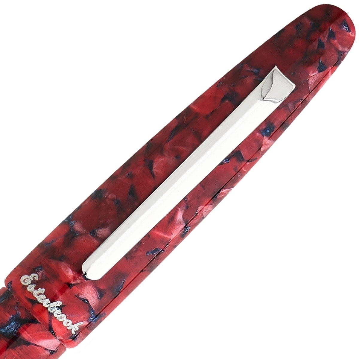 Esterbrook Kugelschreiber Estie Palladium Scarlet-3