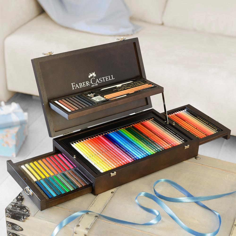 Faber-Castell, Buntstifte, Art & Graphic, Collection Holzkoffer-4