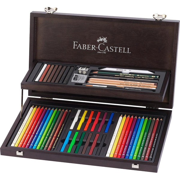Faber-Castell, Colour Pencil Art & Graphic, Compendium Wooden Case