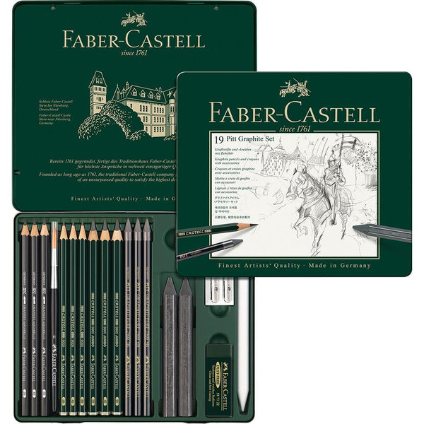 Faber-Castell, Colour Pencil Pitt Pitt Graphite, Metal Case medium