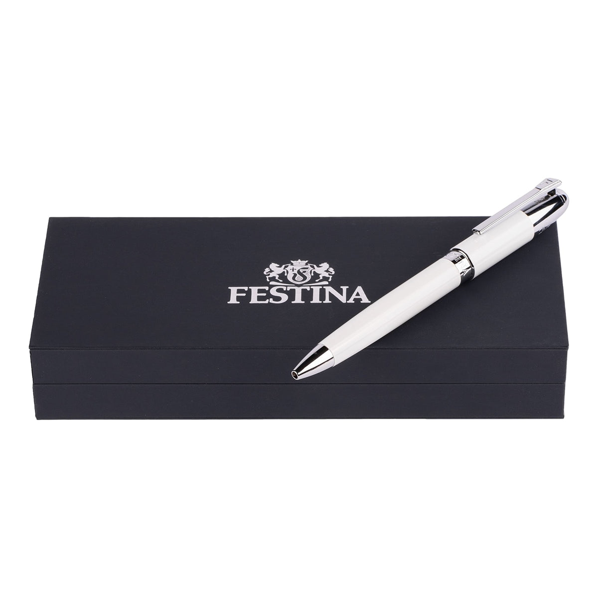 Festina Kugelschreiber Classicals Chrome weiss-6