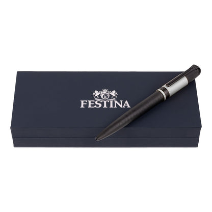 Festina Kugelschreiber Classicals Black Ed. silber-5