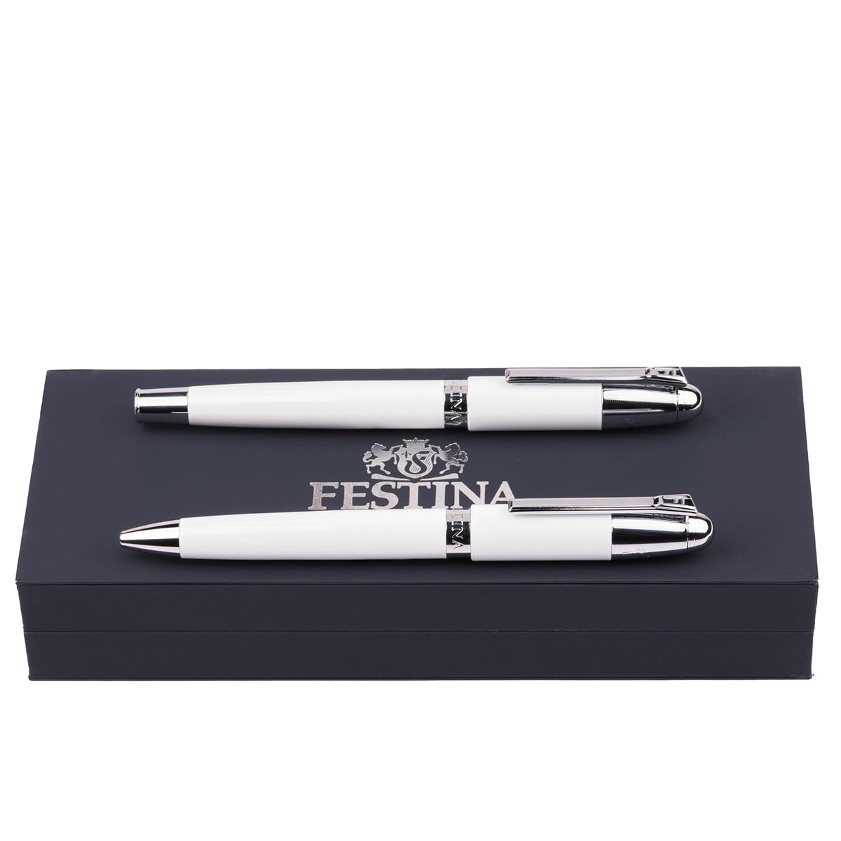 Festina Füller / Kugelschreiber Set weiß-1