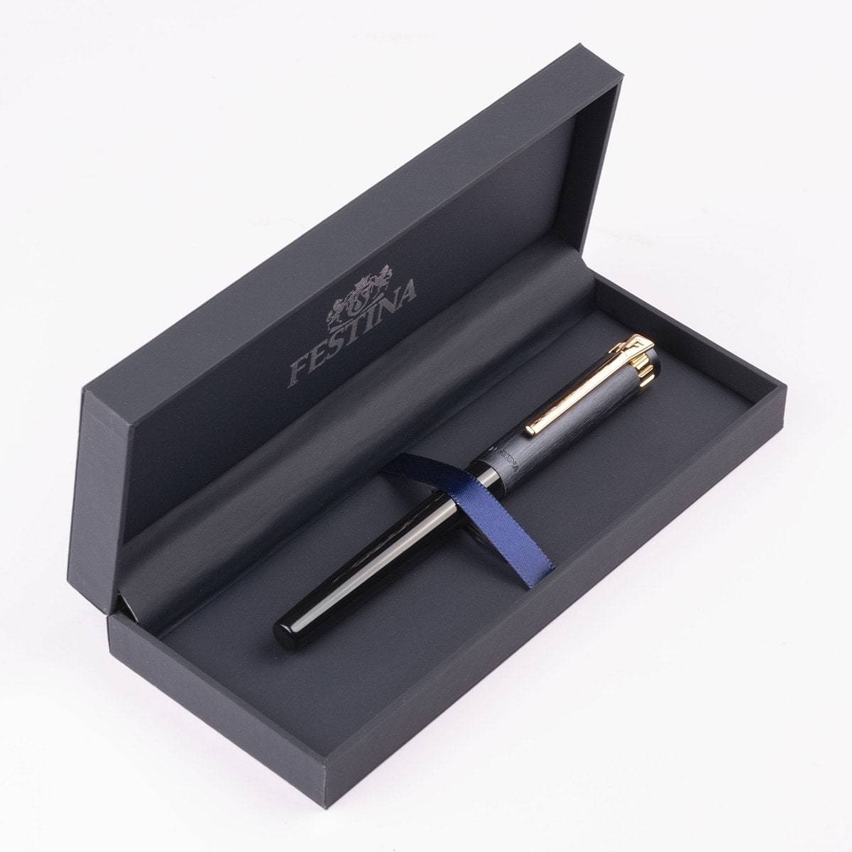 Festina, Tintenroller, Prestige Chrome, Navy-8