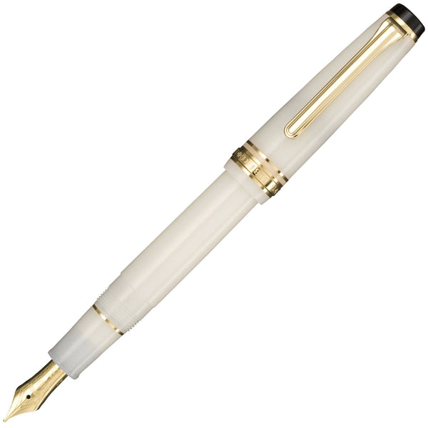 Sailor, Füller Pro Gear Slim, gold Special Ed. 14K Feder, Ivory Lamé
