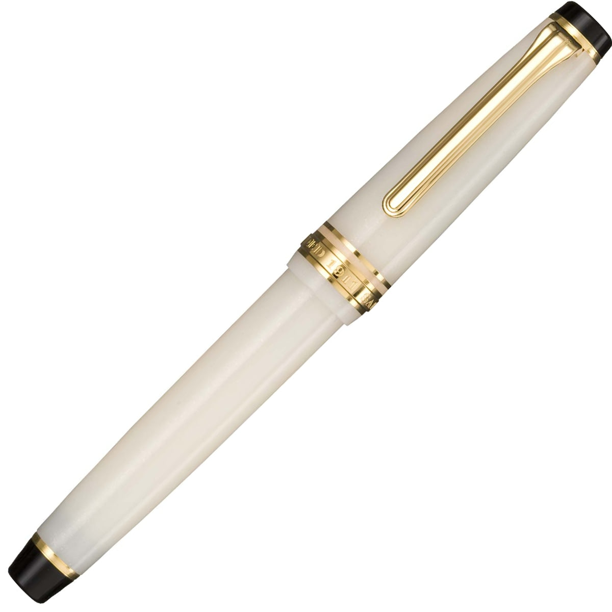 Sailor Füller Pro Gear Slim gold Special Ed. 14K Feder Ivory Lamé-4