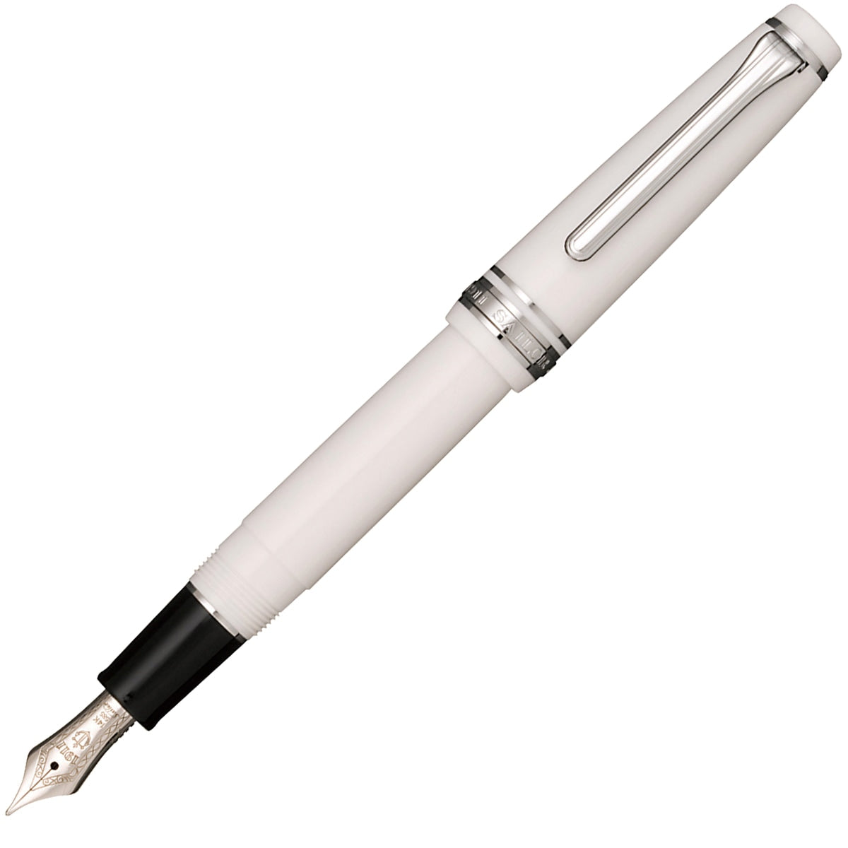 Sailor Füller Pro Gear Slim silber 14K Feder weiss-1
