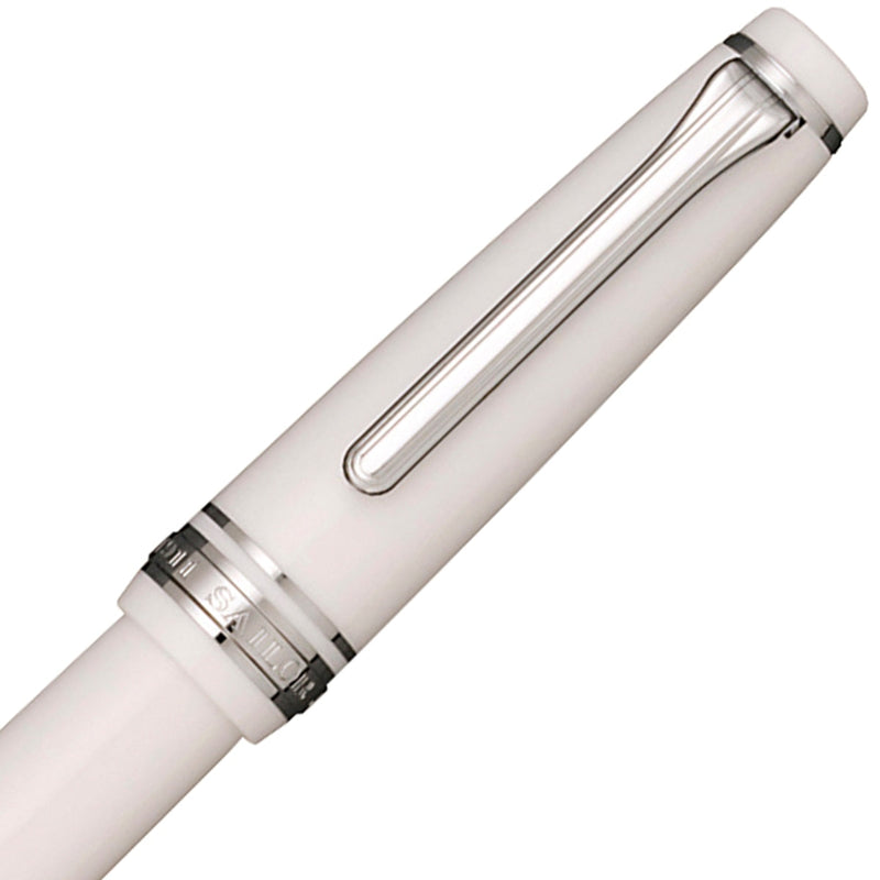 Sailor Füller Pro Gear Slim silber 14K Feder weiss-3