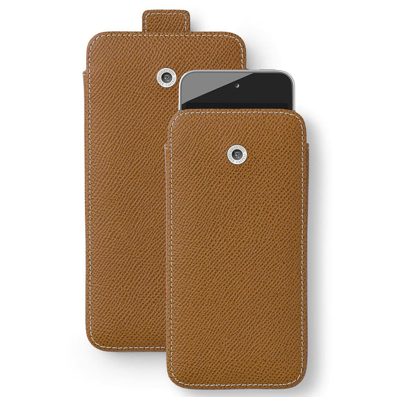 Graf von Faber-Castell, Hülle für iPhone 6, Braun, genarbt-1