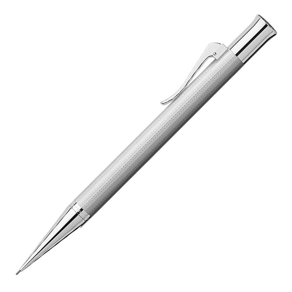 Graf von Faber-Castell, Bleistift Guilloche, Guilloche rhodiniert, silber