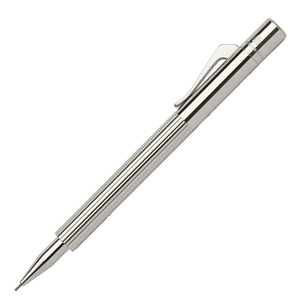 Graf von Faber-Castell, Bleistift, Pocket Pen, platiniert, Länge 90 mm, Ø 7, 1 mm, Palladium-1