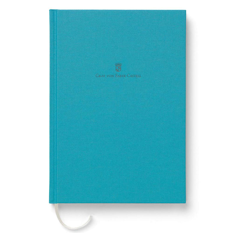 Graf von Faber-Castell, Buch mit Leineneinband A5, Turquoise-1