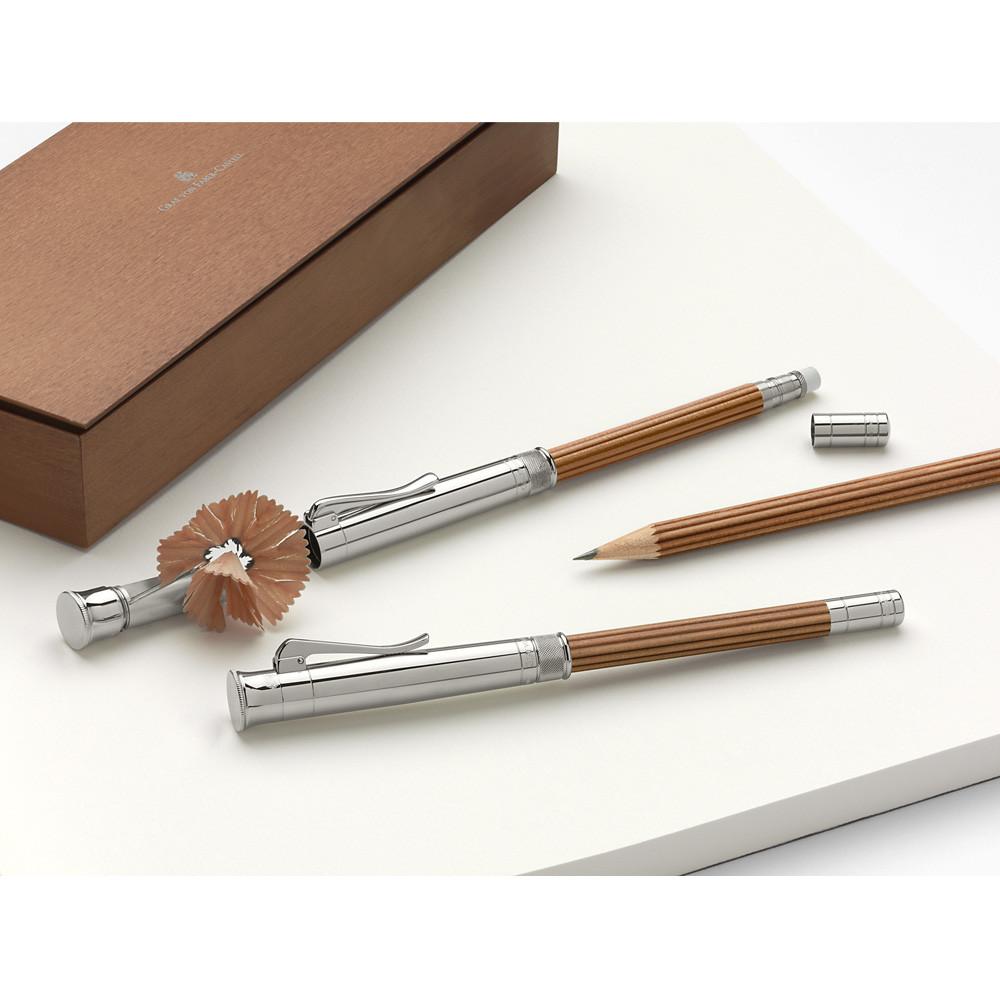 Graf von Faber-Castell, Der Perfekte Bleistift, platiniert, Braun, Palladium-3