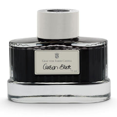 Graf von Faber-Castell, Tintenglas, 75 ml, Carbon Black