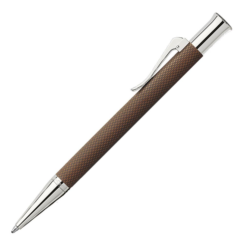 Graf von Faber-Castell, Kugelschreiber, Guilloche, Cognac-1