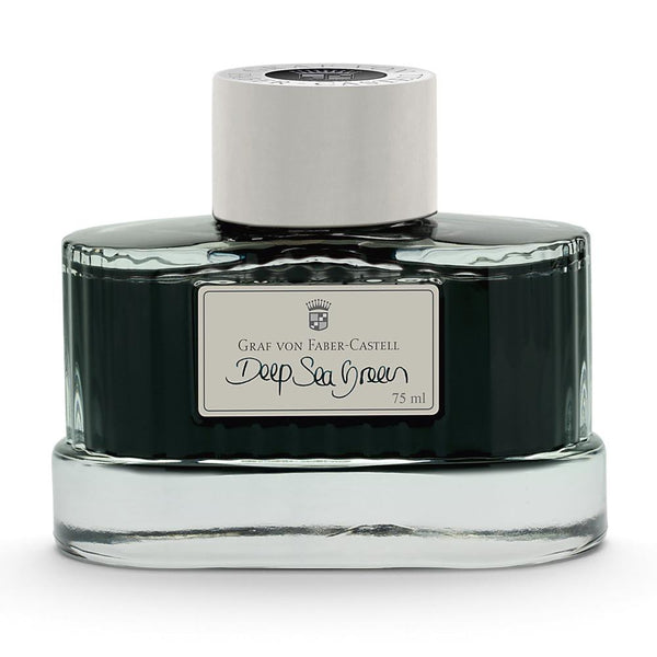 Graf von Faber-Castell, Tintenglas, 75ml, Deep Sea Green-1