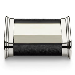 Graf von Faber-Castell, Zettelboxen Epsom, mit Lederummantelung, schwarz