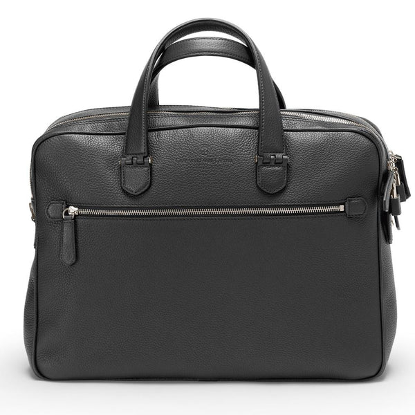 Graf von Faber-Castell, Aktentasche Elegant Reisen, zwei Fächer, schwarz