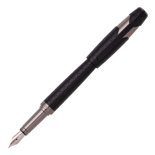 HUGO BOSS, Rollerball Chevron, black