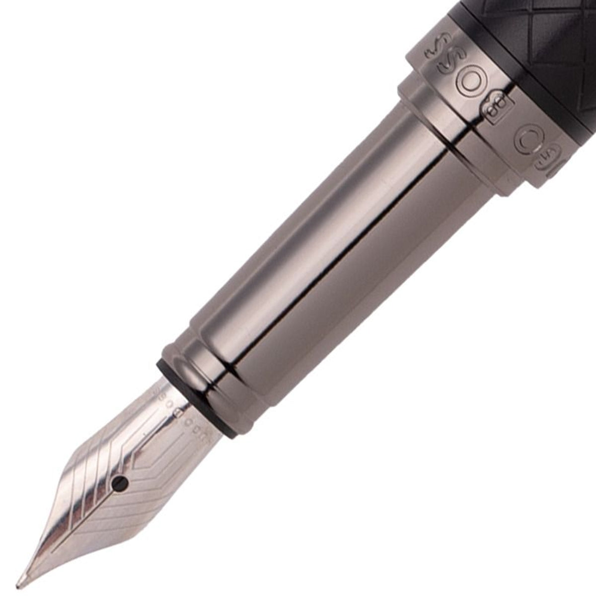 HUGO BOSS Füller Chevron schwarz-2