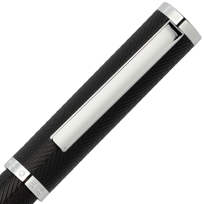 HUGO BOSS, Füller, Formation Herringbone, chrom-3