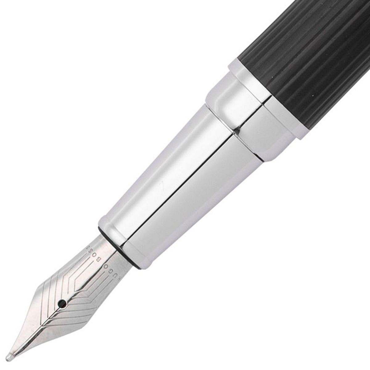 HUGO BOSS Füller Gear Pinstripe Schwarz/Chrom-2