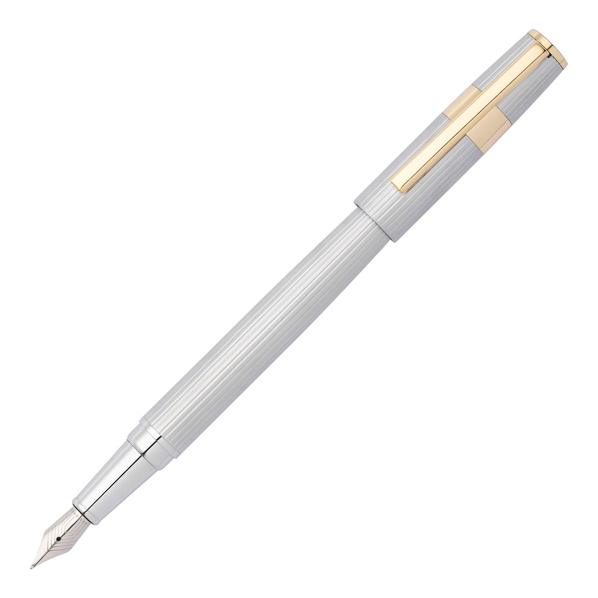 HUGO BOSS Füller Gear Pinstripe Silber/Gold-1