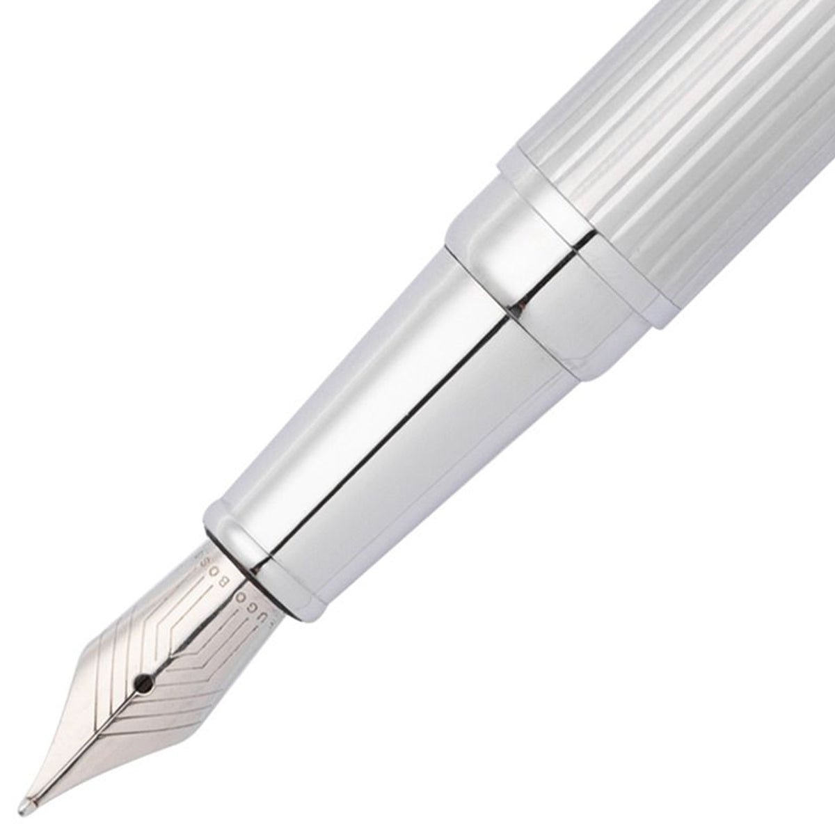 HUGO BOSS Füller Gear Pinstripe Silber/Gold-2