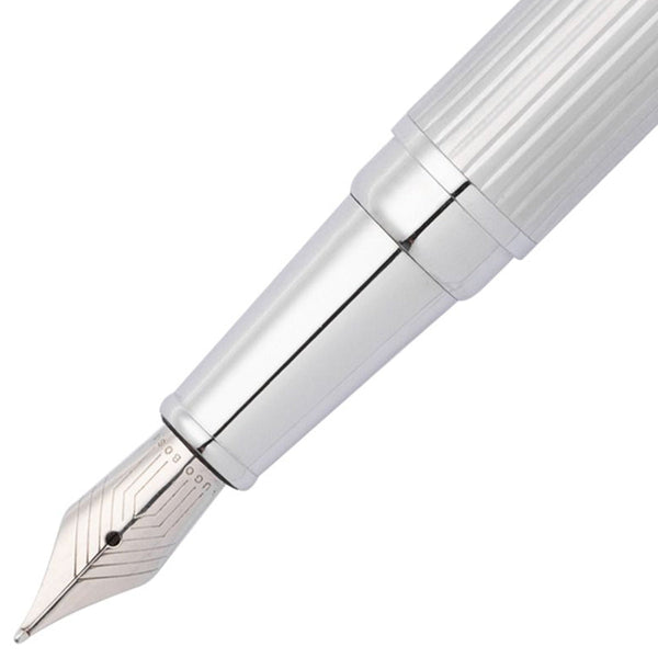 HUGO BOSS Füller Gear Pinstripe Silber/Gold-2