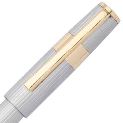 HUGO BOSS Füller Gear Pinstripe Silber/Gold-3