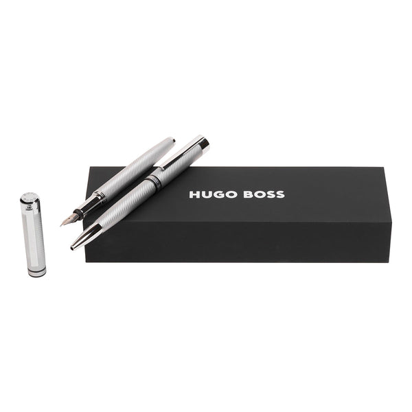 HUGO BOSS Füller / Kugelschreiber Filament chrom-1