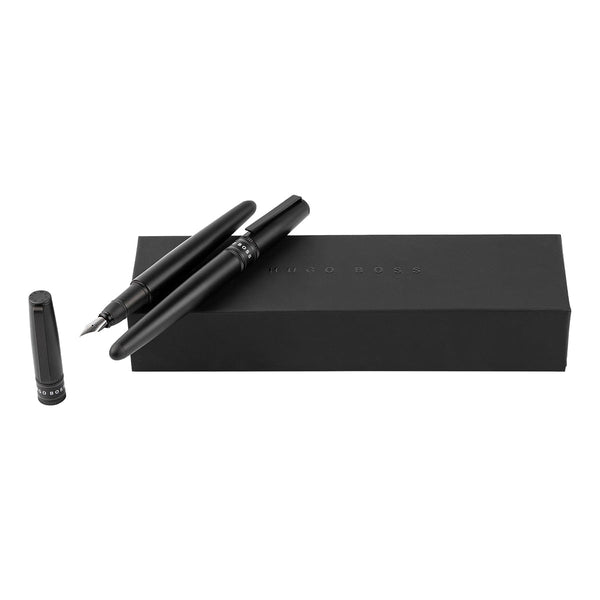 HUGO BOSS, Schreibset Gear Illusion, schwarz