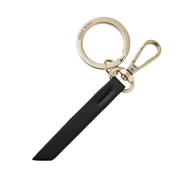 HUGO BOSS, porte-clés Triga, noir