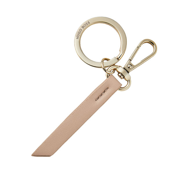 HUGO BOSS, Porte-clés Triga, beige
