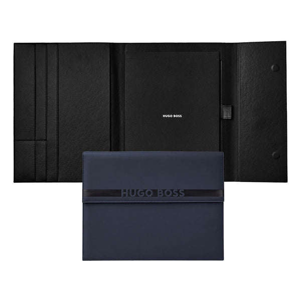 HUGO BOSS, Cloud Matte Padfolio, A4, blue