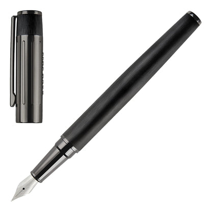 HUGO BOSS Füller Gear Ribs schwarz-6