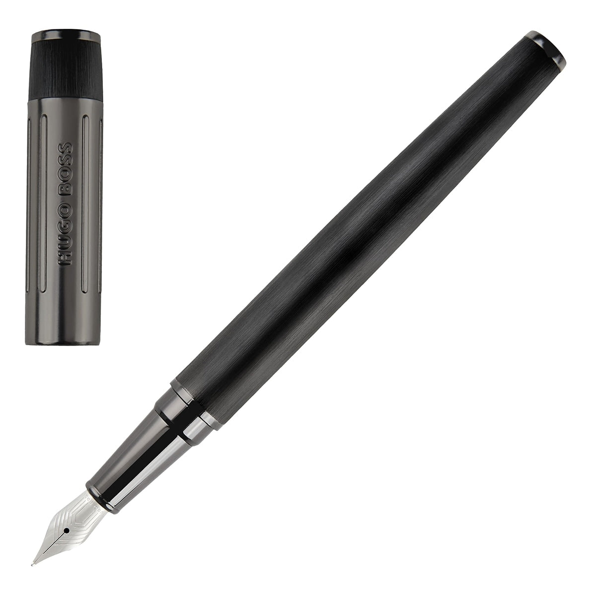 HUGO BOSS Füller Gear Ribs schwarz-7