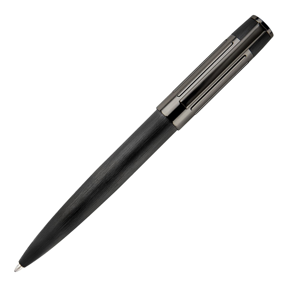 HUGO BOSS Kugelschreiber Gear Ribs schwarz-1