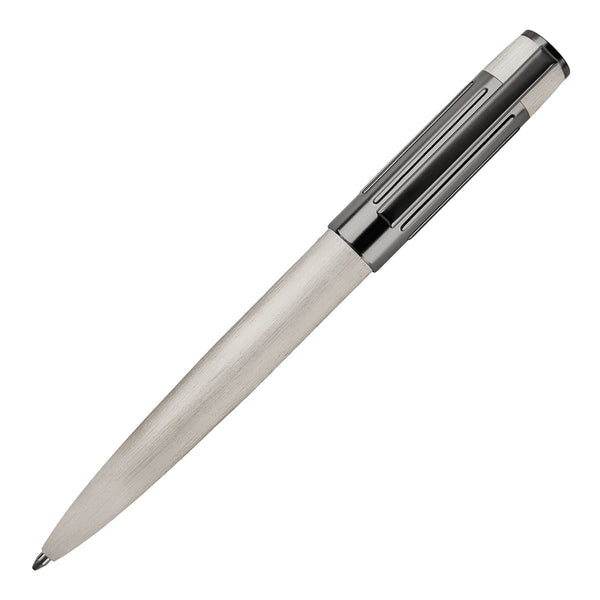 HUGO BOSS, Kugelschreiber Gear Ribs, chrom