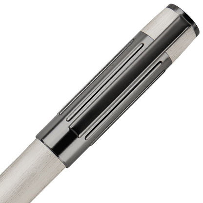 HUGO BOSS Kugelschreiber Gear Ribs chrom-3